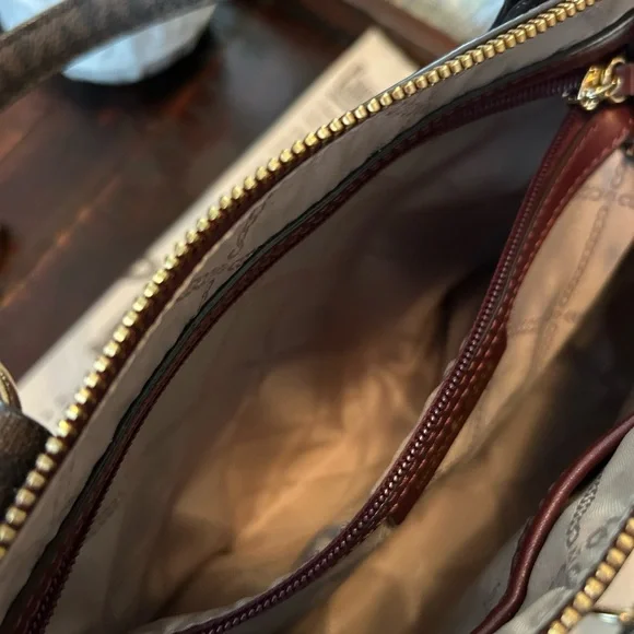 Michael Kors Dark Red Shoulder Bag - Picture 7 of 7